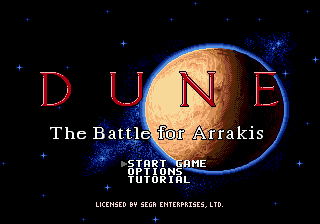   DUNE - THE BATTLE FOR ARRAKIS